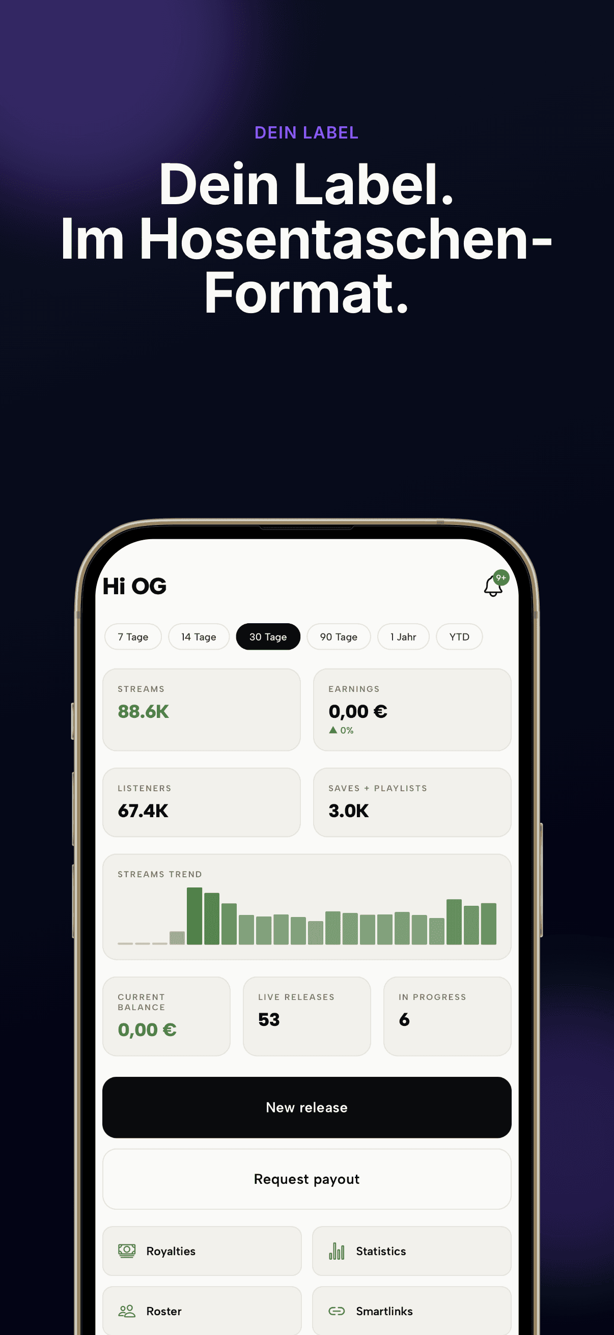 OG RECORDS App Screenshot 1